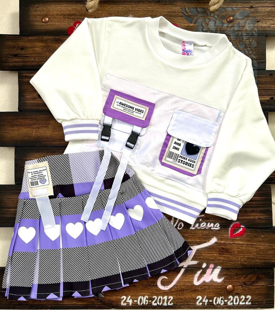 Conjunto Corazon - (2 piezas)