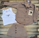 Conjunto para niñas, Conj Abby 3 piezas