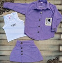 Conjunto para niñas, Conj Abby 3 piezas