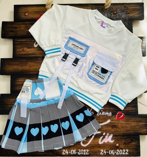 Conjunto Corazon - (2 piezas)